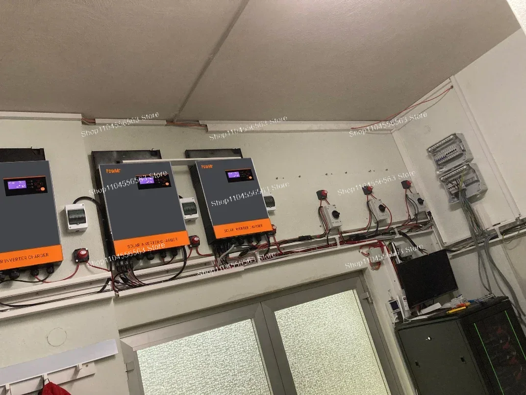 Hybrid Solar Inverter 5.5Kw Mppt 48V - 5,5 kW 3-Phasen-Hybrid-Solarwechselrichter mit MPPT 80