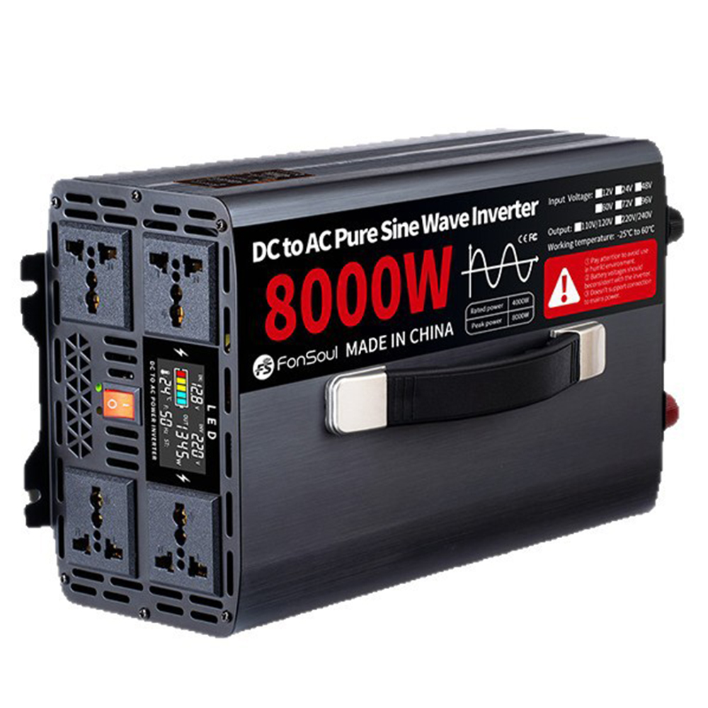 Pure Sine Wave Inverter 5000W 48V 220V - Tragbarer reiner Sinus-Wechselrichter für Off-Grid-Anwendungen 5000W