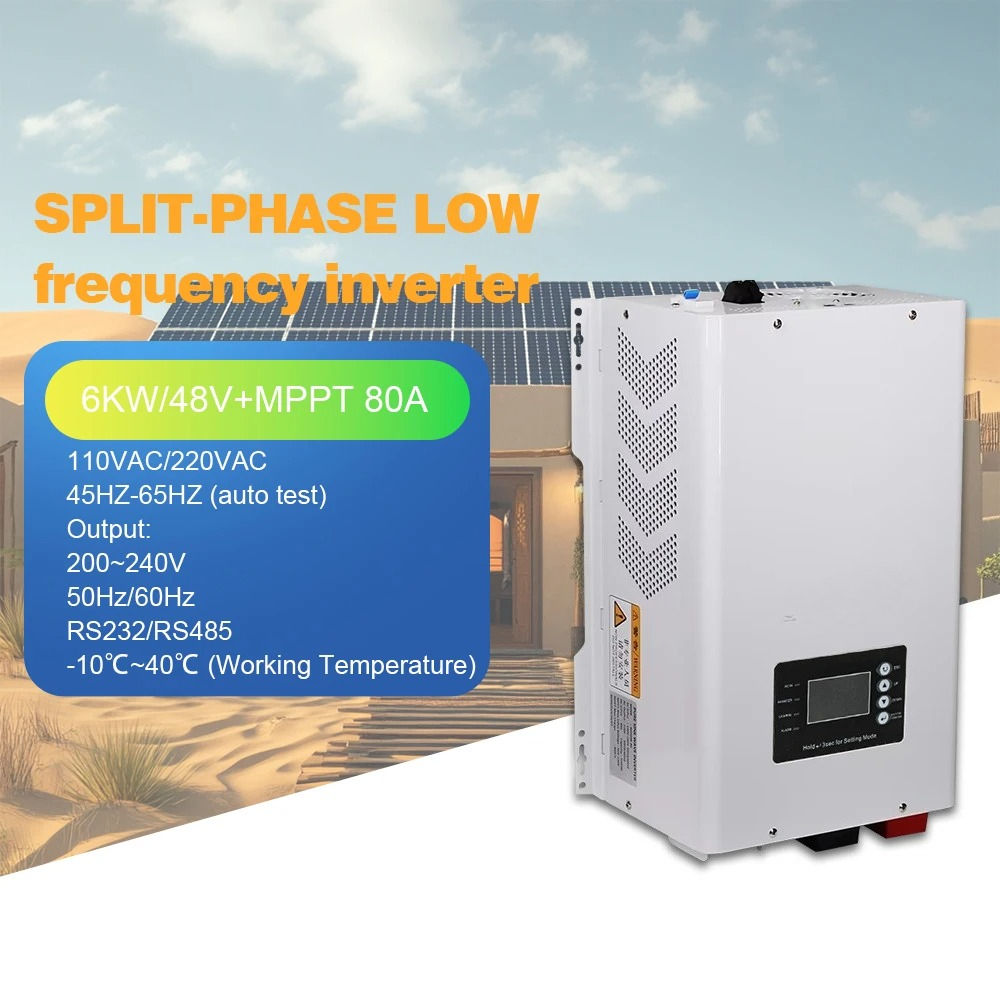 Off Grid Solar Inverter 48V 6000W - 6000W Reiner Sinus-Wechselrichter 48V Off-Grid mit