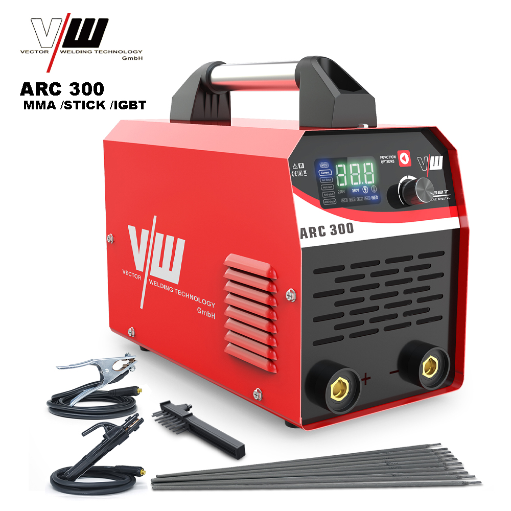 Inverter Welding Machine Igbt 300A - VECTOR 300A Manuelles Schweißgerät MMA Stick