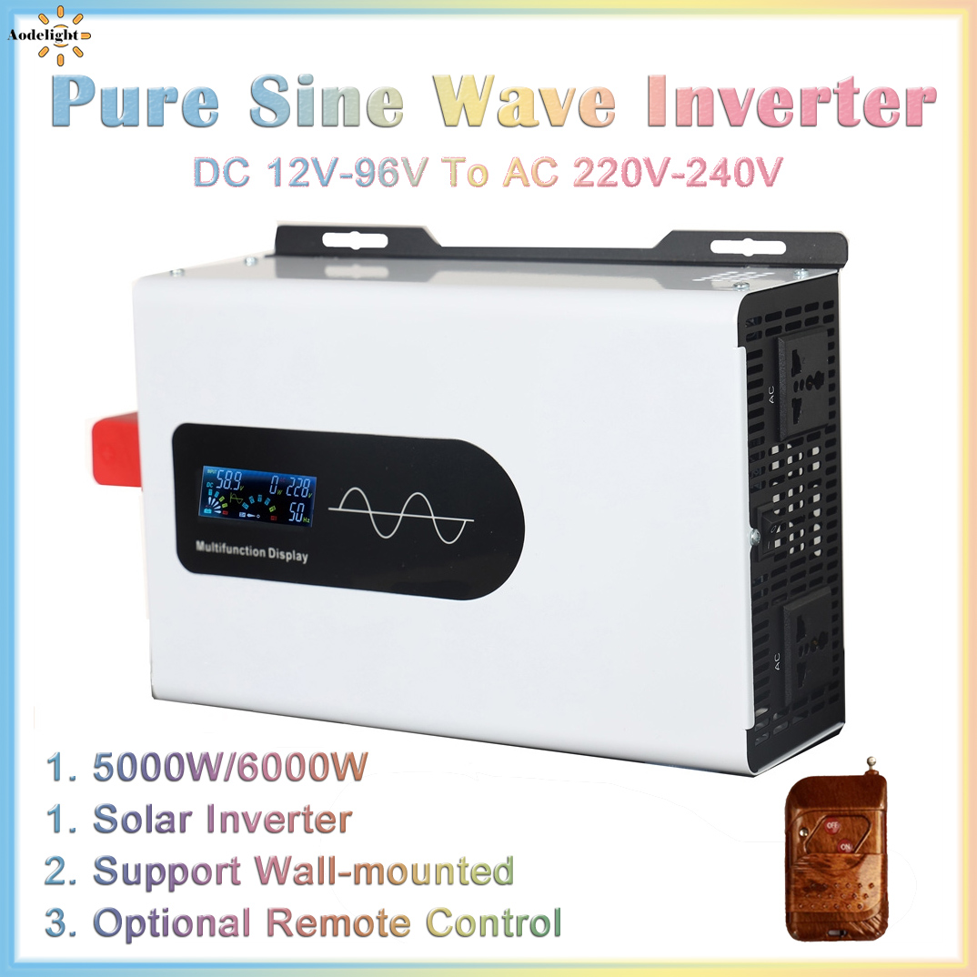 Off Grid Solar Inverter 48V 6000W - Reiner Sinus-Wechsel richter 12V 220V 5000W