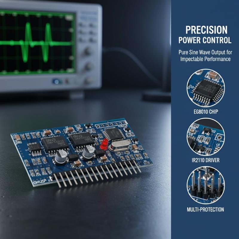 Egs002 Pure Sine Wave Inverter Driver Board - EGS002 Reiner Sinuswellen-Wechselrichter Antriebsplatte EG8010 +