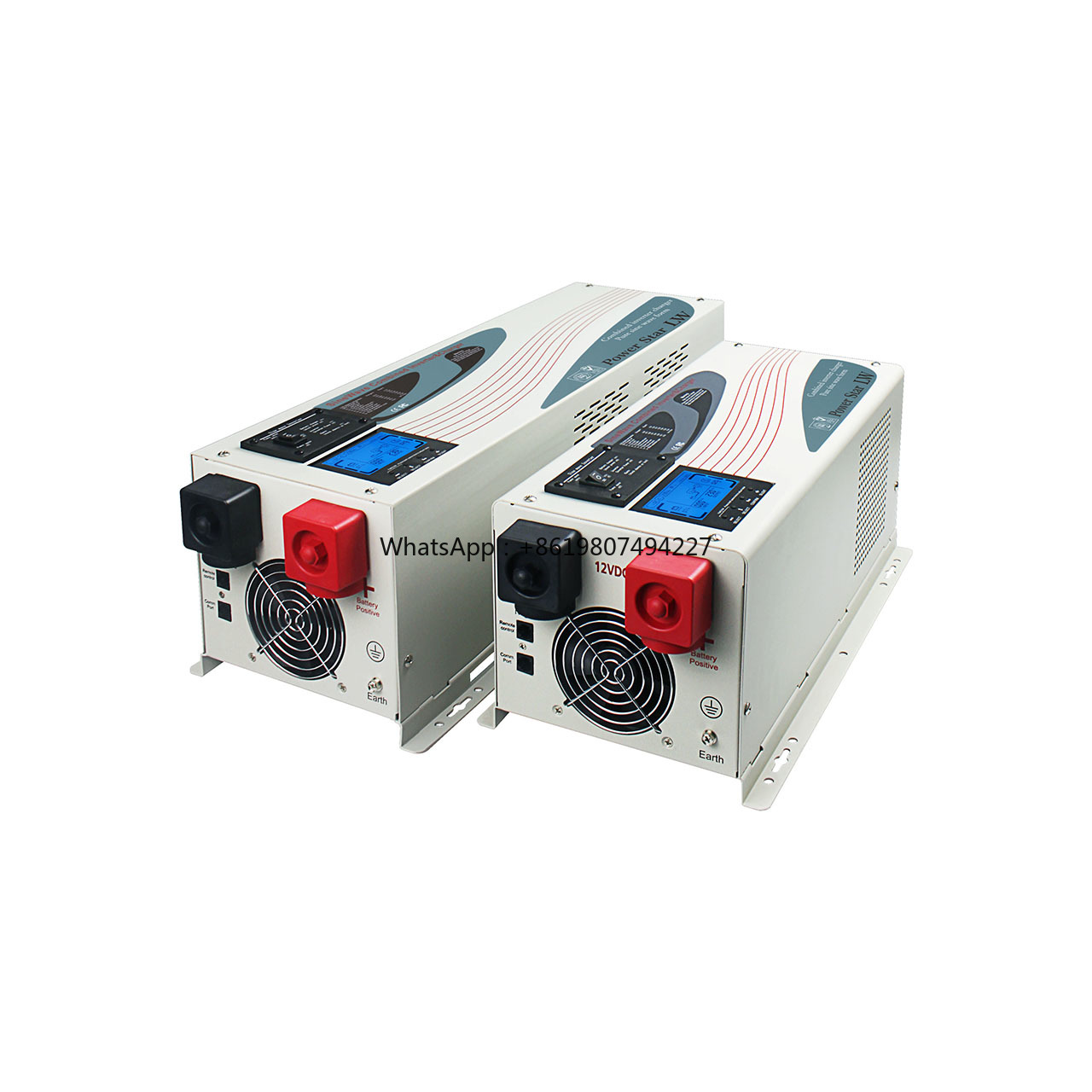 Off Grid Solar Inverter 48V 6000W - Netzunabhängiger Hybrid-Solarwechselrichter mit Niederfrequenz, 12V 24V