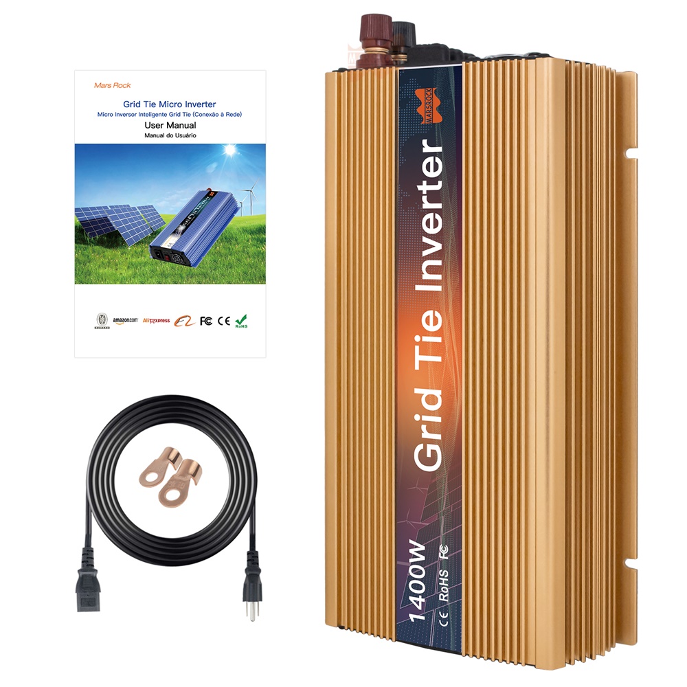 Micro Inverter 1400W Solar Grid Tie - 1400W 10,5-50VDC zu AC90 - 140V