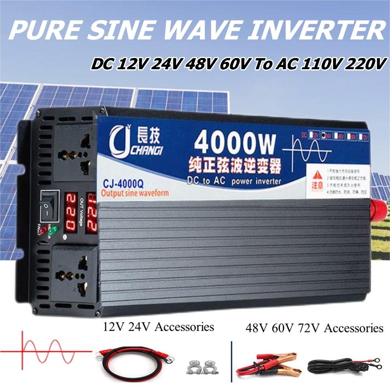 Inverter Pure Sine Wave 60Hz 120V 3000W - 4000 W/5000 W/5500 W/3000 W Reiner