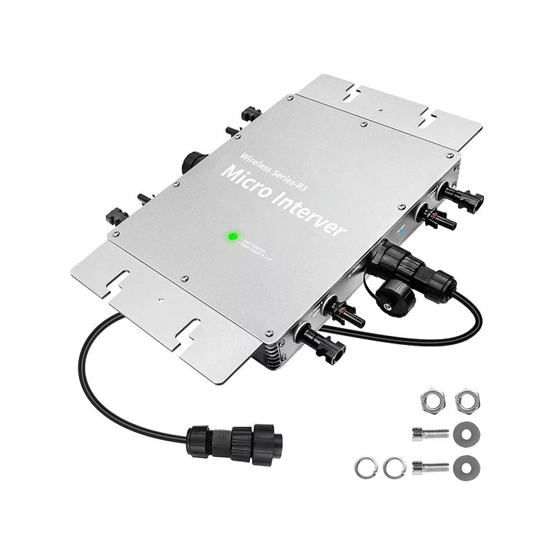 Micro Inverter 1400W Solar Grid Tie - Mikrowechselrichter 1200W 1400W 1600W Netzgekoppelter Mikrowechselrichter