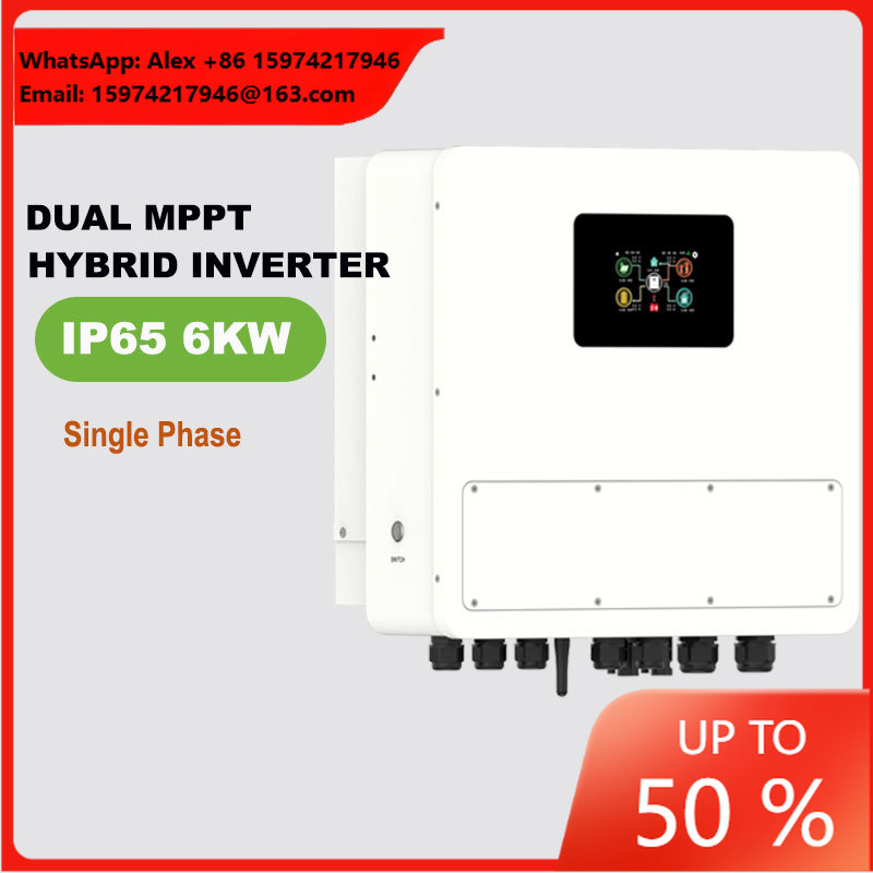 IP65 48V 6KW Einphasiger Niede – Off Grid Solar Inverter 48V 6000W Bewertung und Preis