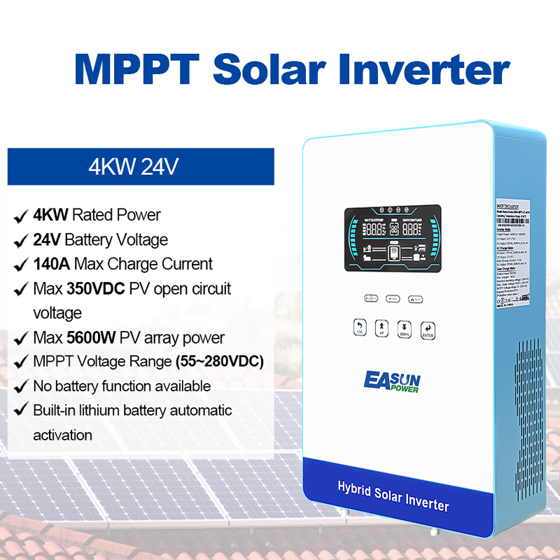 EASUN POWER 4000W 24V Netzunab – Grid Tie Inverter Limiter 2000W Bewertung und Preis