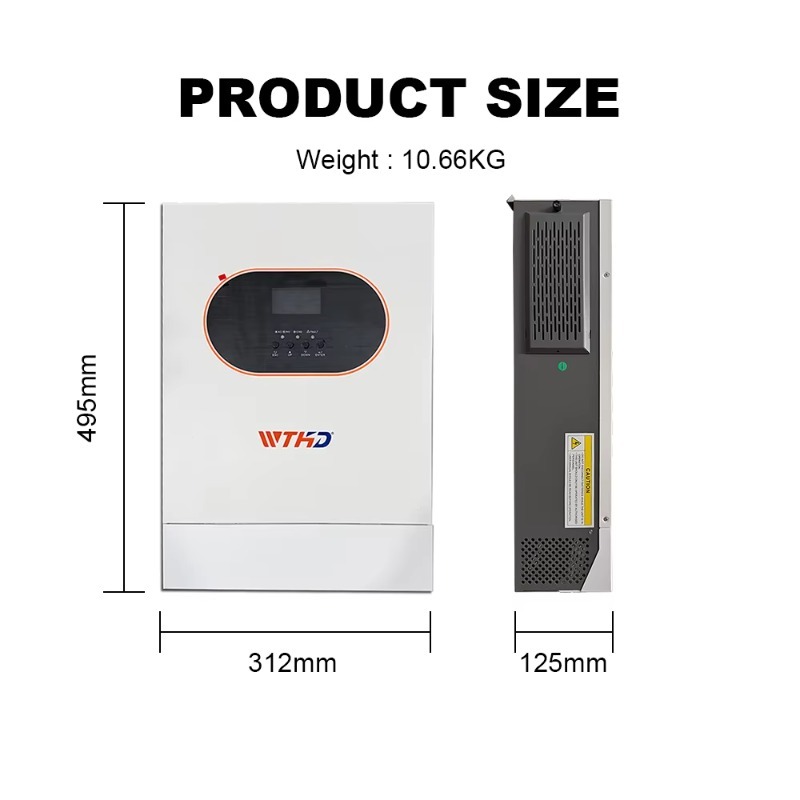 6,2KW Einphasiger Netzunabhäng – Off Grid Solar Inverter 48V 6000W Bewertung und Preis