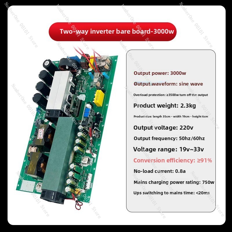 Reine Sinuswelle, bidirektiona – Pure Sine Wave Inverter Board 24V 48V Bewertung und Preis