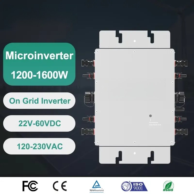 Smart App WLAN-Überwachung Mik – Micro Inverter 1400W Solar Grid Tie Bewertung und Preis