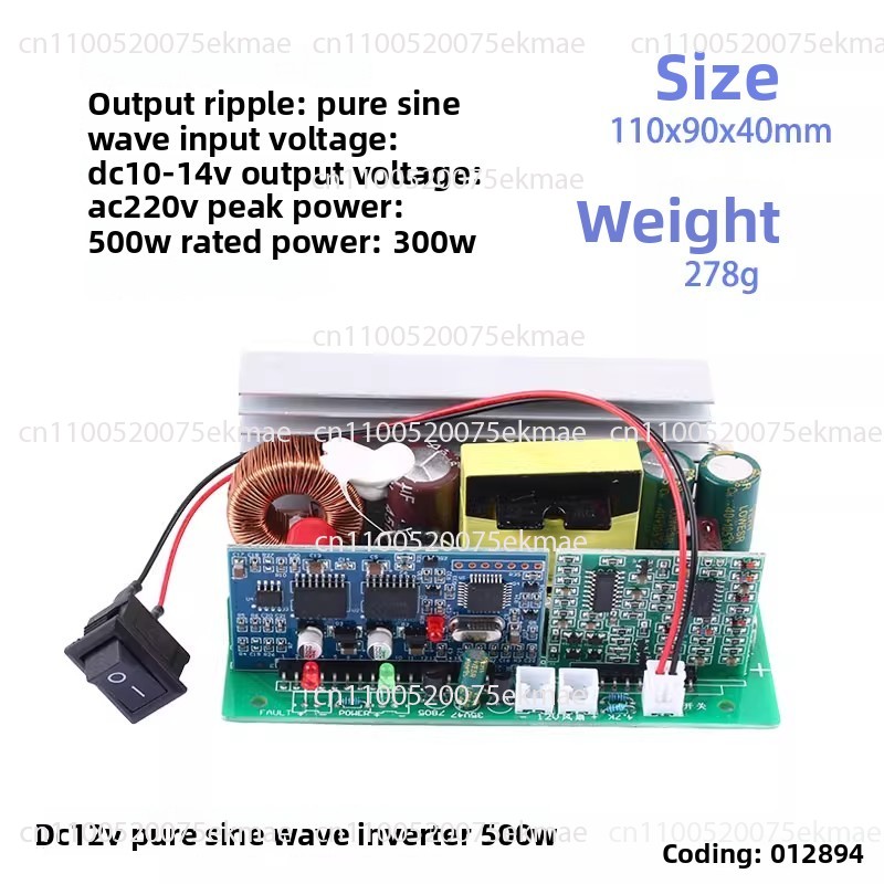 500W/1000W reiner Sinus-Wechse – Pure Sine Wave Inverter Board 24V 48V Bewertung und Preis