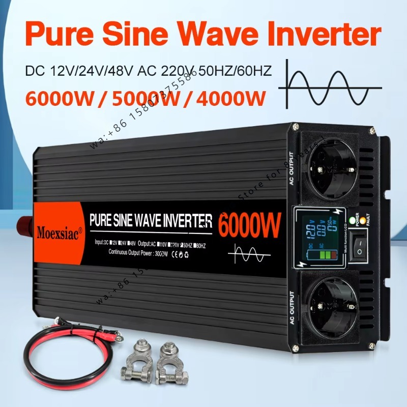 Moexsiac Reiner Sinus-Solarwec – Pure Sine Wave Inverter 5000W 48V 220V Bewertung und Preis