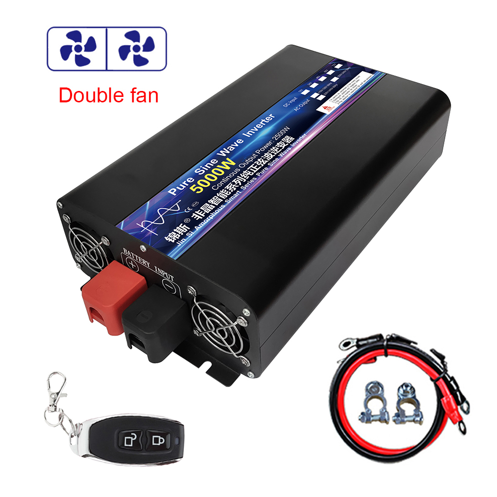 Reiner Sinus-Wechselrichter 20 – Pure Sine Wave Inverter 5000W 48V 220V Bewertung und Preis