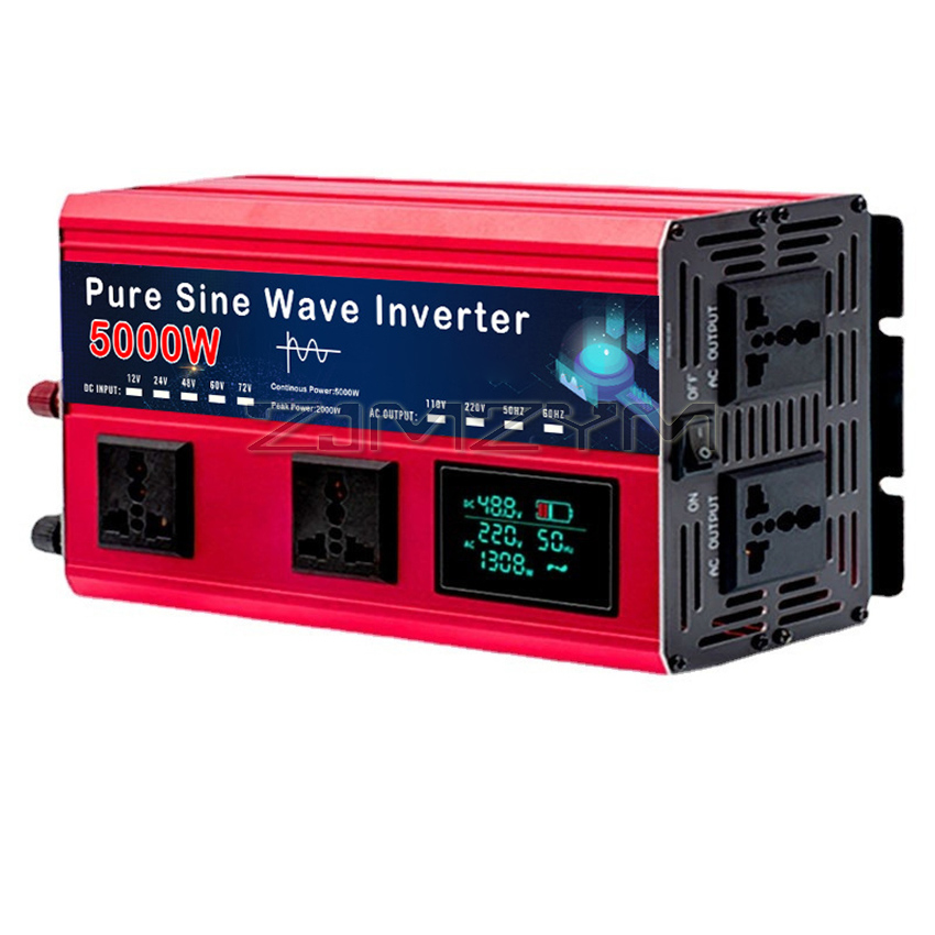 5000W Reiner Sinus-Wechselrich – Pure Sine Wave Inverter 5000W 48V 220V Bewertung und Preis