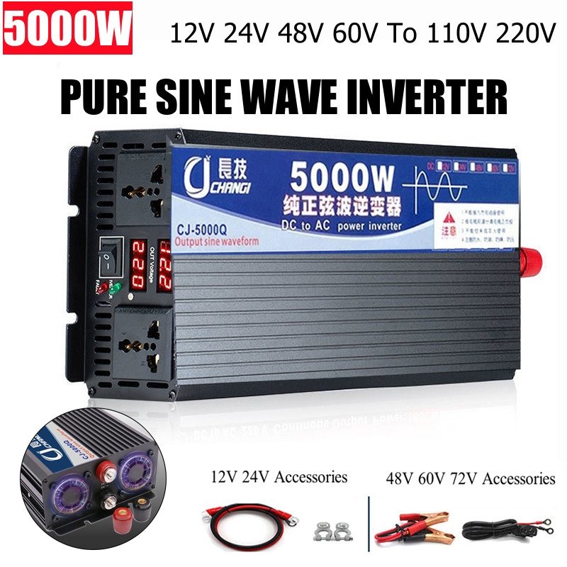 4000 W/5000 W/5500 W/3000 W Re – Inverter Pure Sine Wave 60Hz 120V 3000W Bewertung und Preis