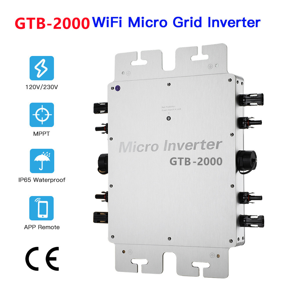 2000 W 2400 W 2800 W Mikro-Wec – Grid Tie Inverter Limiter 2000W Bewertung und Preis