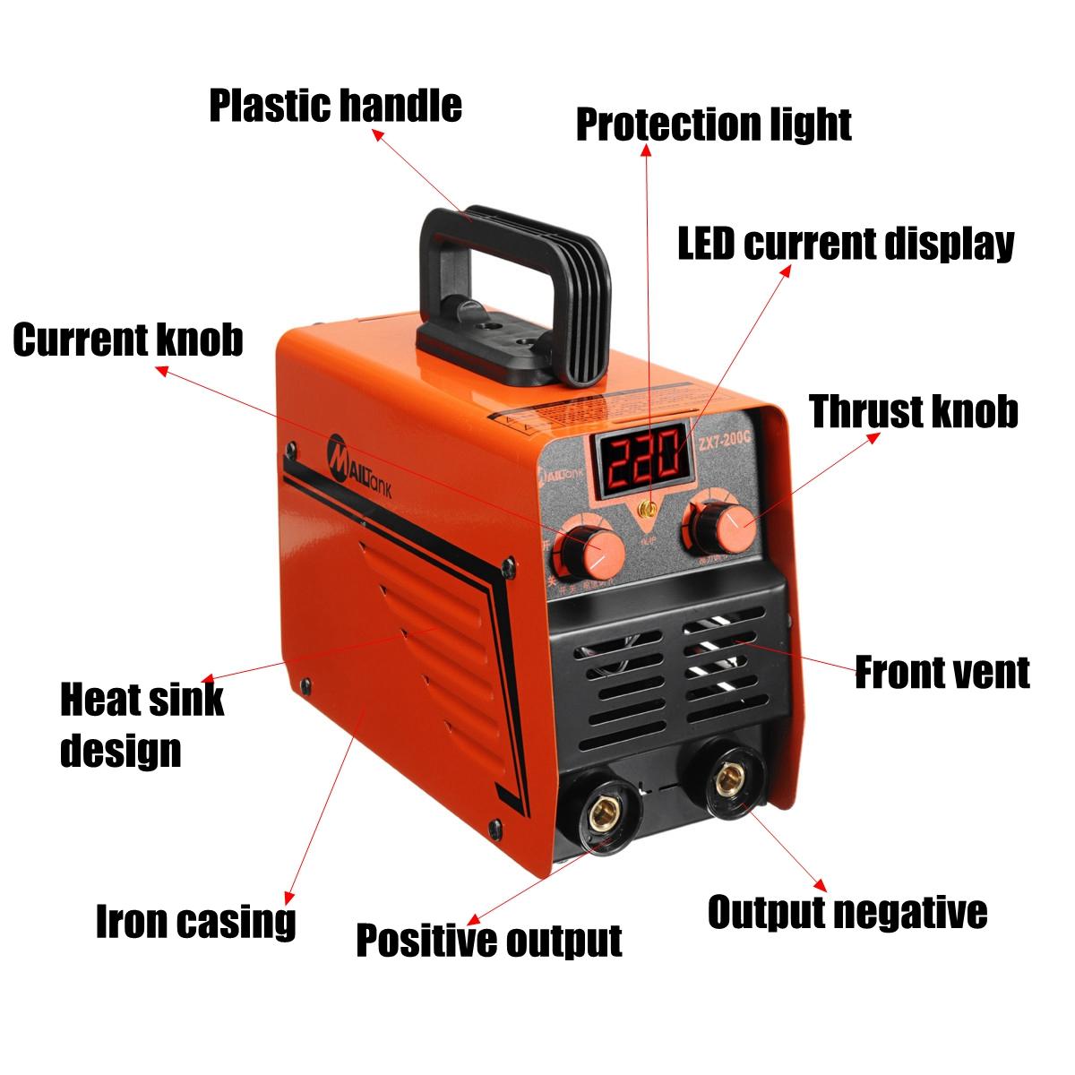 ZX7-200C Handheld IGBT Inverte – Inverter Welding Machine Igbt 300A Bewertung und Preis