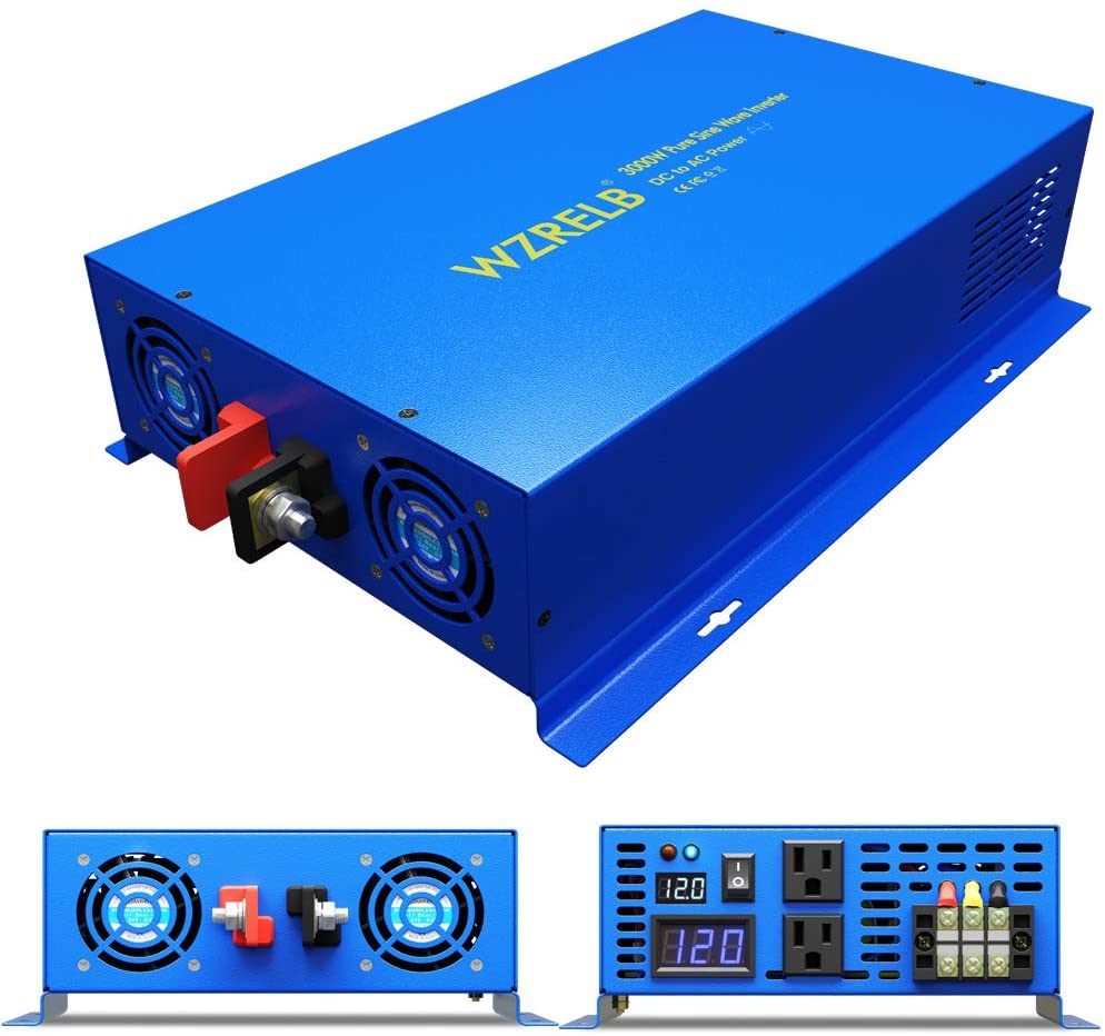 Reiner Sinus-Wechselrichter 30 – Inverter Pure Sine Wave 60Hz 120V 3000W Bewertung und Preis