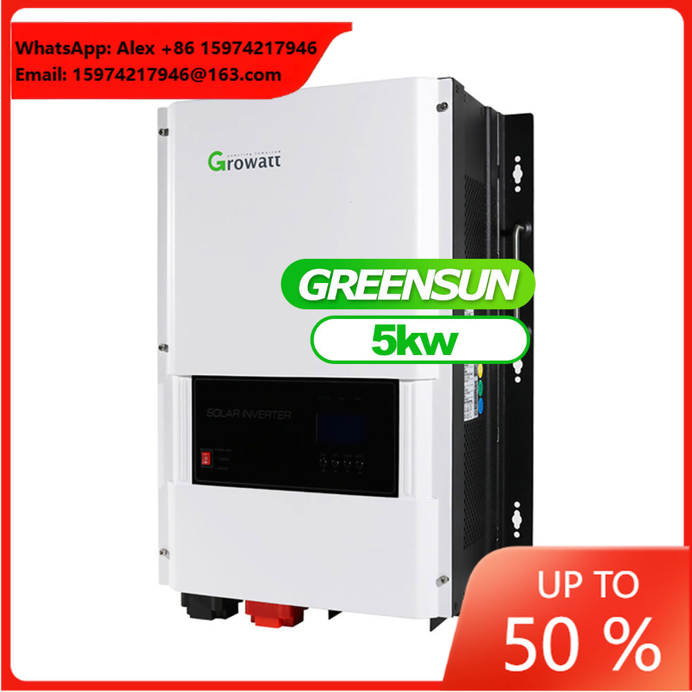 Growatt Hybrid-Wechselrichter  – Off Grid Solar Inverter 48V 6000W Bewertung und Preis