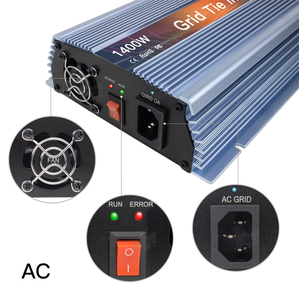 18V 24V 36V 1400W Solar Auf Gr – Micro Inverter 1400W Solar Grid Tie Bewertung und Preis