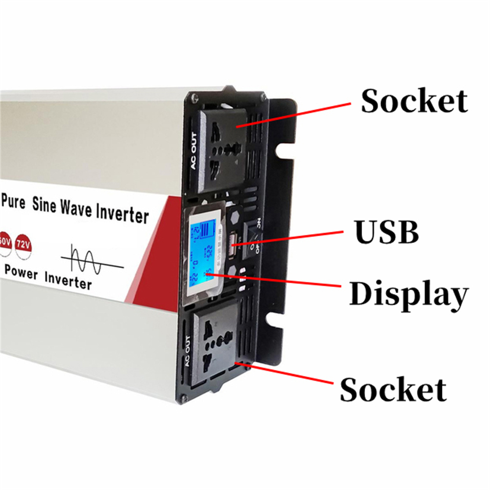 4000 W/5000 W/5500 W/3000 W Re – Inverter Pure Sine Wave 60Hz 120V 3000W Bewertung und Preis