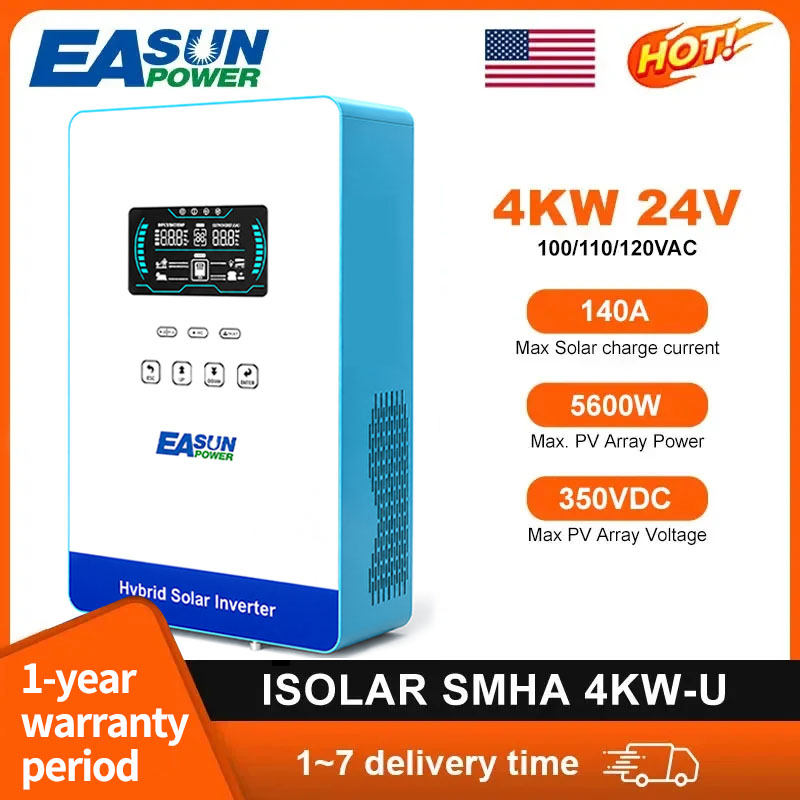 EASUN POWER 4000W Hybrid-Wechs – Grid Tie Inverter Limiter 2000W Bewertung und Preis